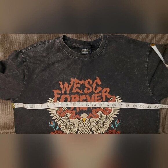 WESC Wild & Free Tee 90s Grunge Vintage Rock & Grunge Aesthetic - Picture 5 of 10